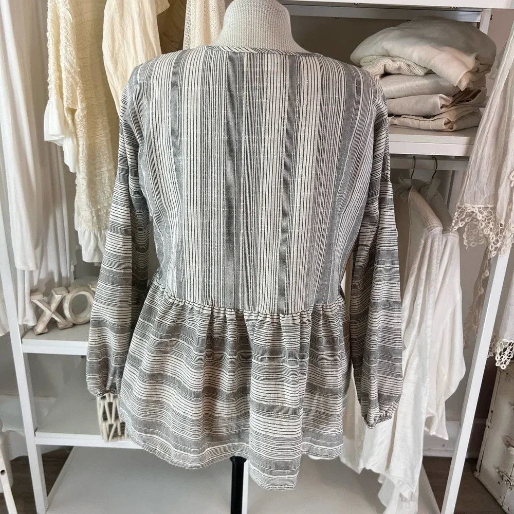 Fantastic Fawn women's size large baby doll top. lagenlook, boho #1414 - Picture 5 of 10